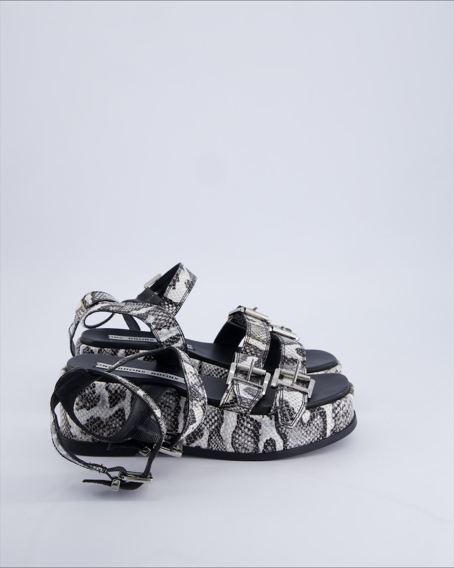 Bronx Sandals Plastic Grey 38 EU
