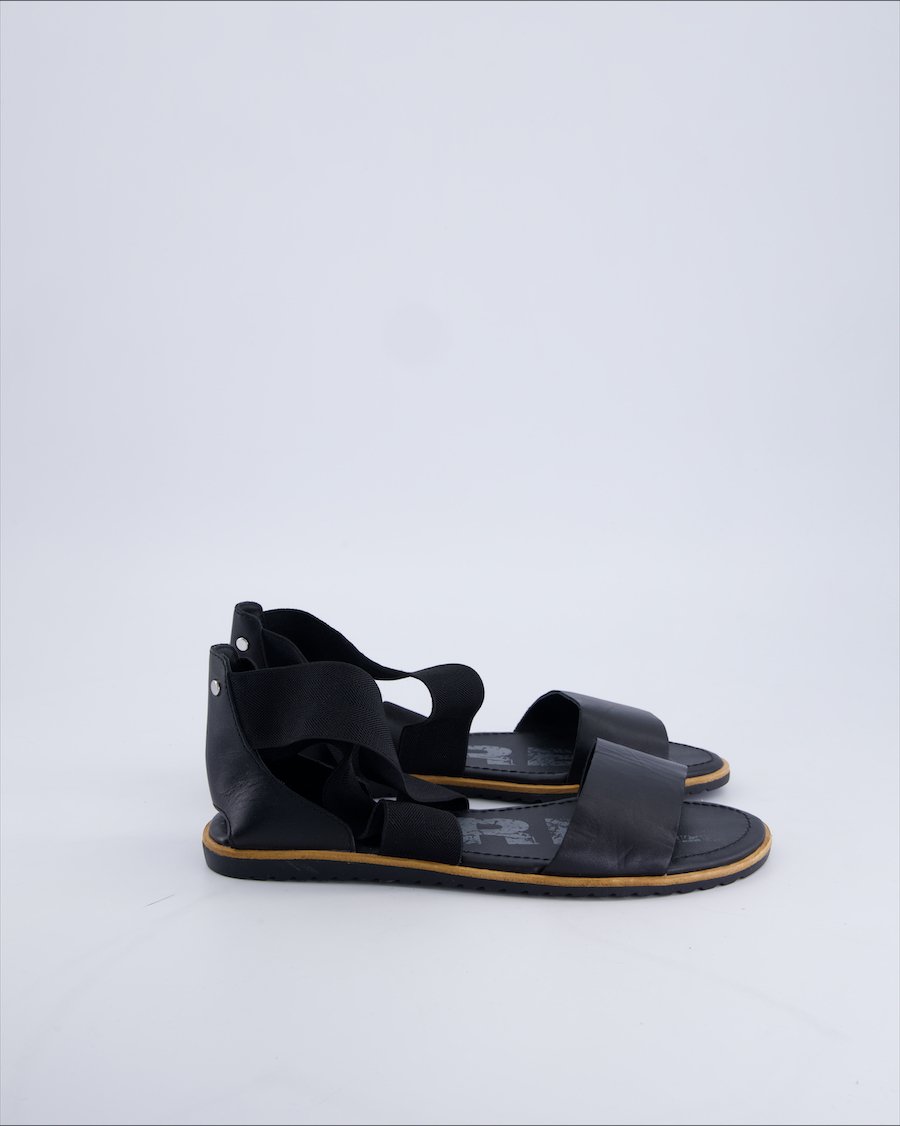 Sorel Sandals Leather Black 38.5 EU