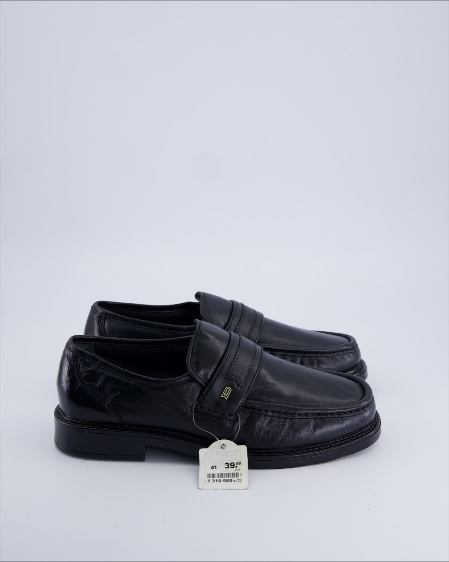 Claudio Conti Flats Leather Black 41 EU