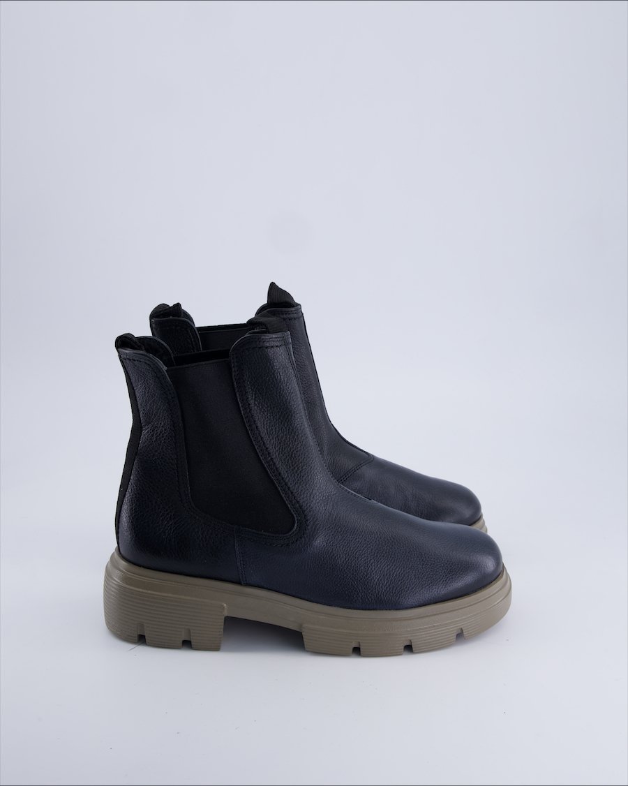 Paul Green Ankle Boots Leather Black 38 EU