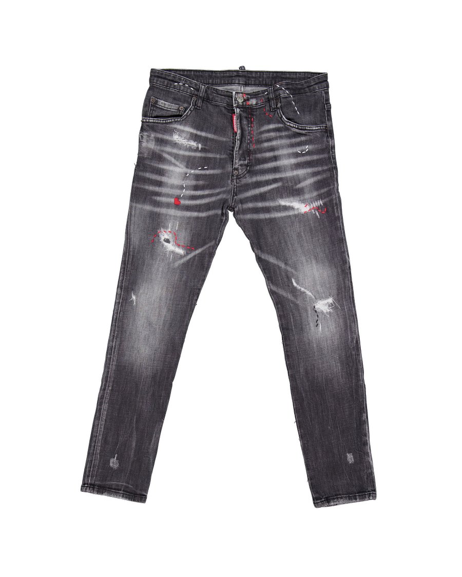 Dsquared2 Slim Cotton Black L