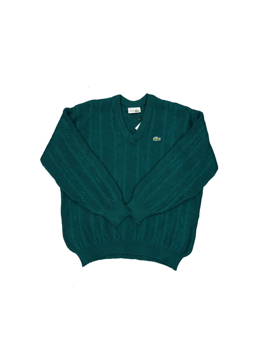 Lacoste Pulls Wool Green XXL