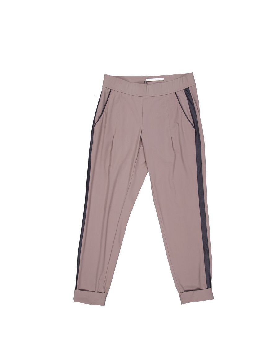 Raffaello Rossi Trouser Polyamide Grey 38 IT