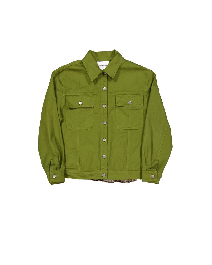 Brand Unique Jackets Denim Green S International