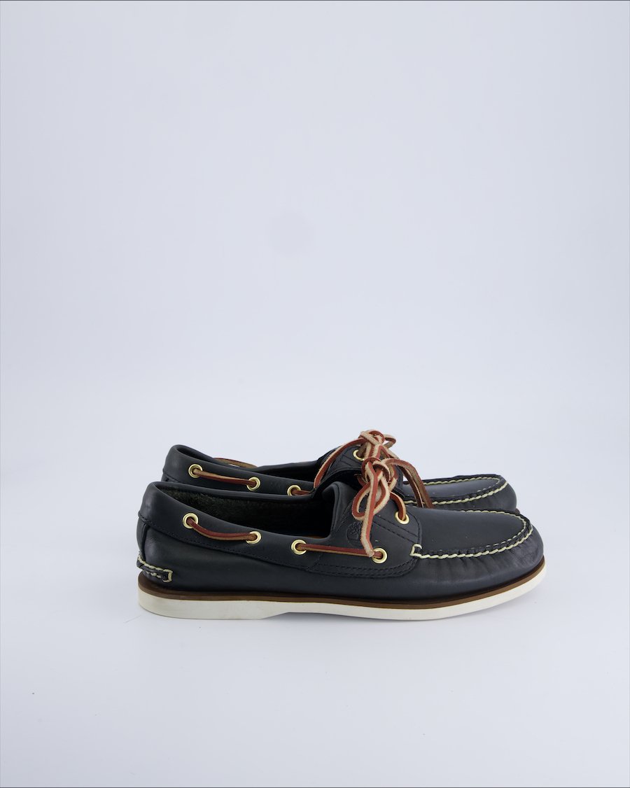 Timberland Lace ups Leather Navy 41.5 EU