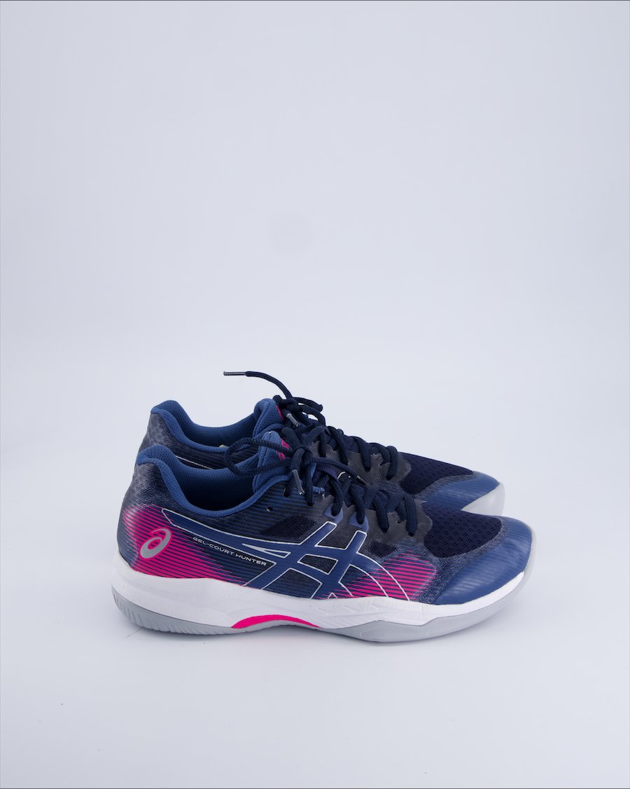 Asics Gel-Court Hunter Trainers Cloth Blue 40 EU