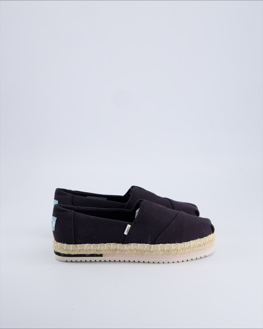Toms Espadrilles Cloth Black 36 EU