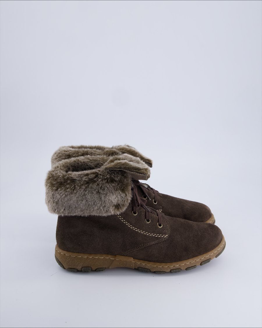 Rieker Ankle Boots Suede Brown 39 EU
