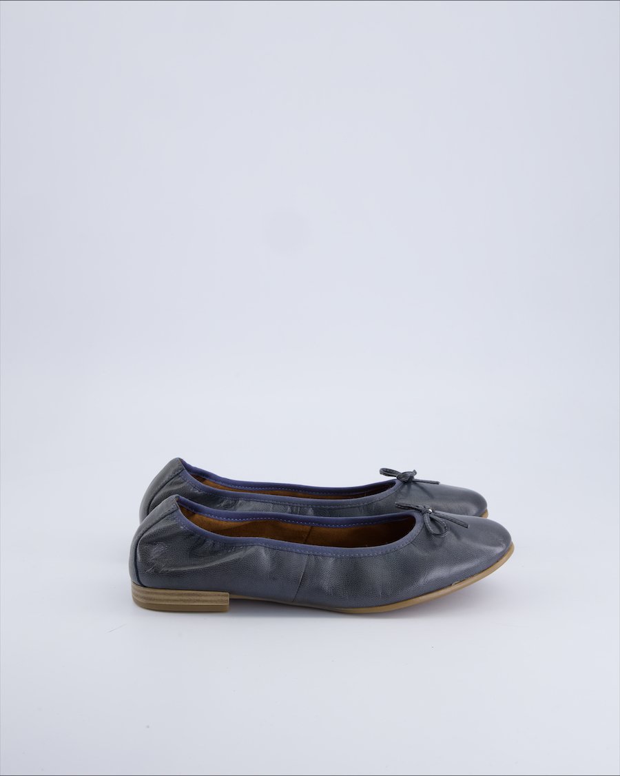 Tamaris Ballet flats Leather Anthracite 37 EU