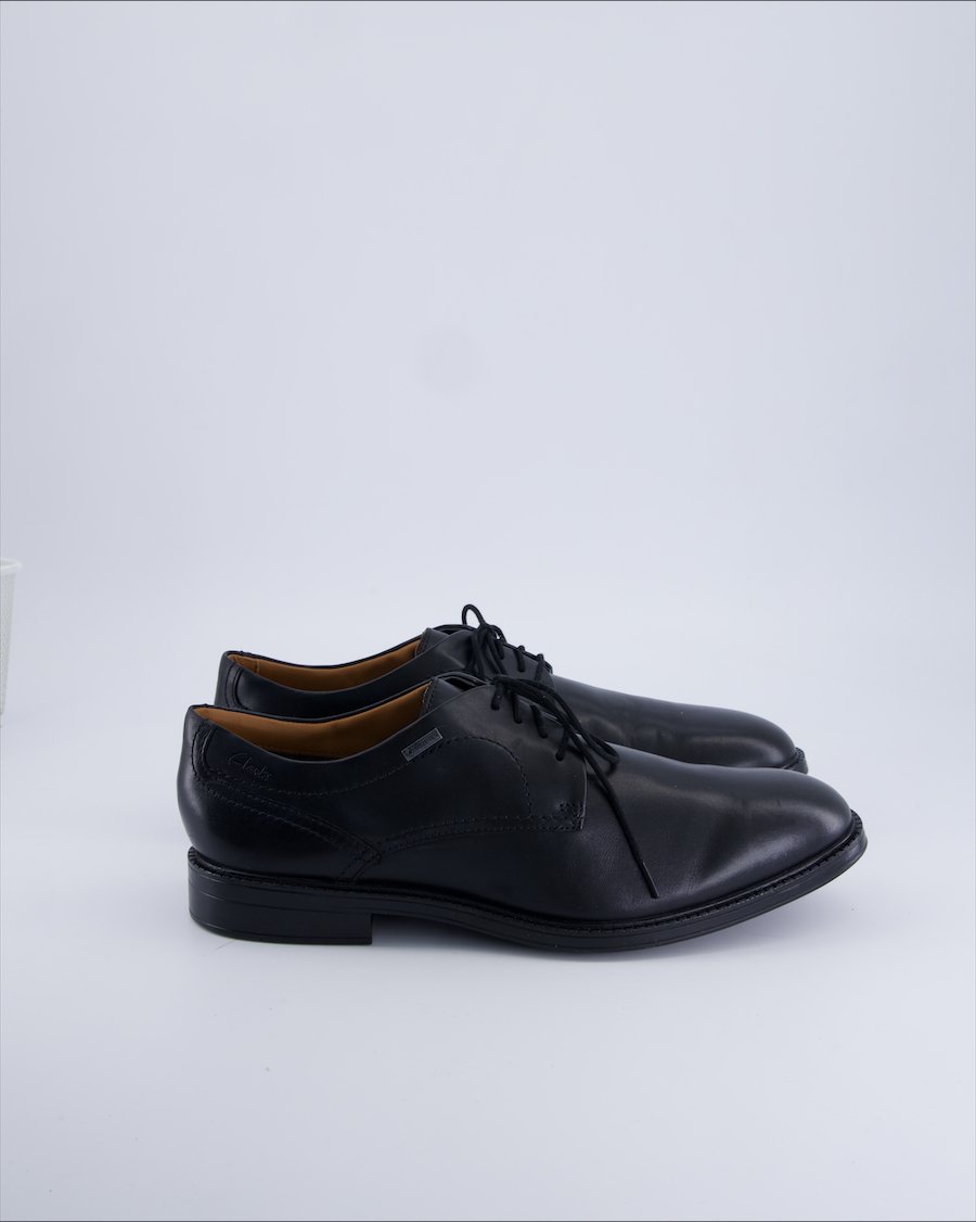 Clarks Flats Leather Black 43 EU