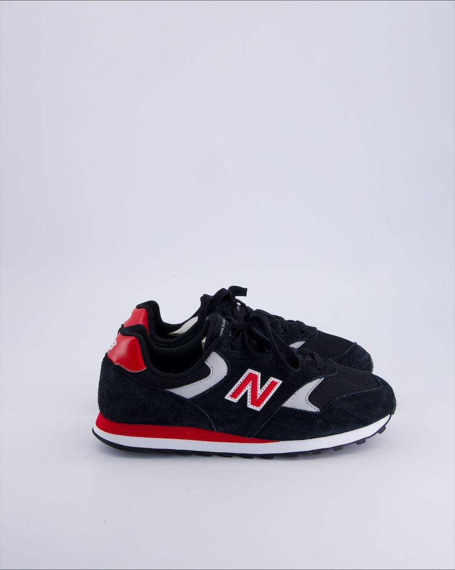 New Balance 393 Suede Black 38.5 EU