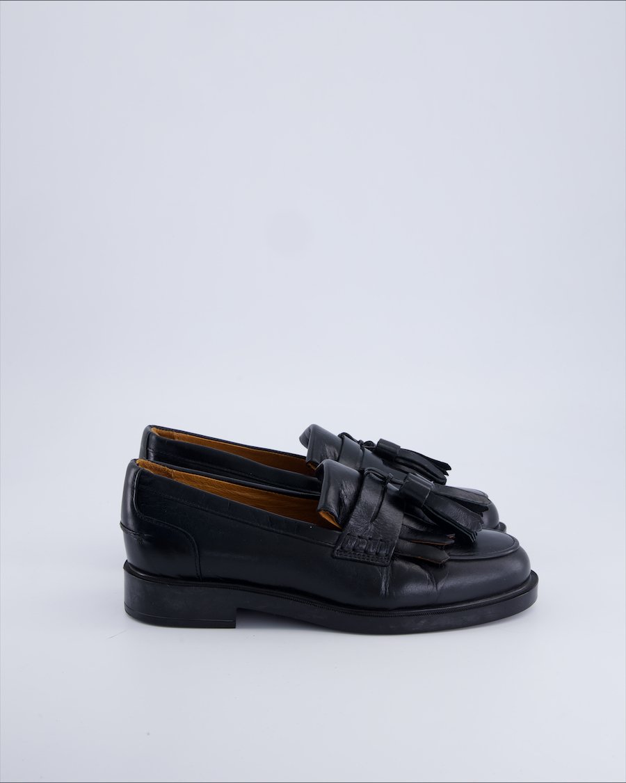 Pavement Flats Leather Black 37 EU