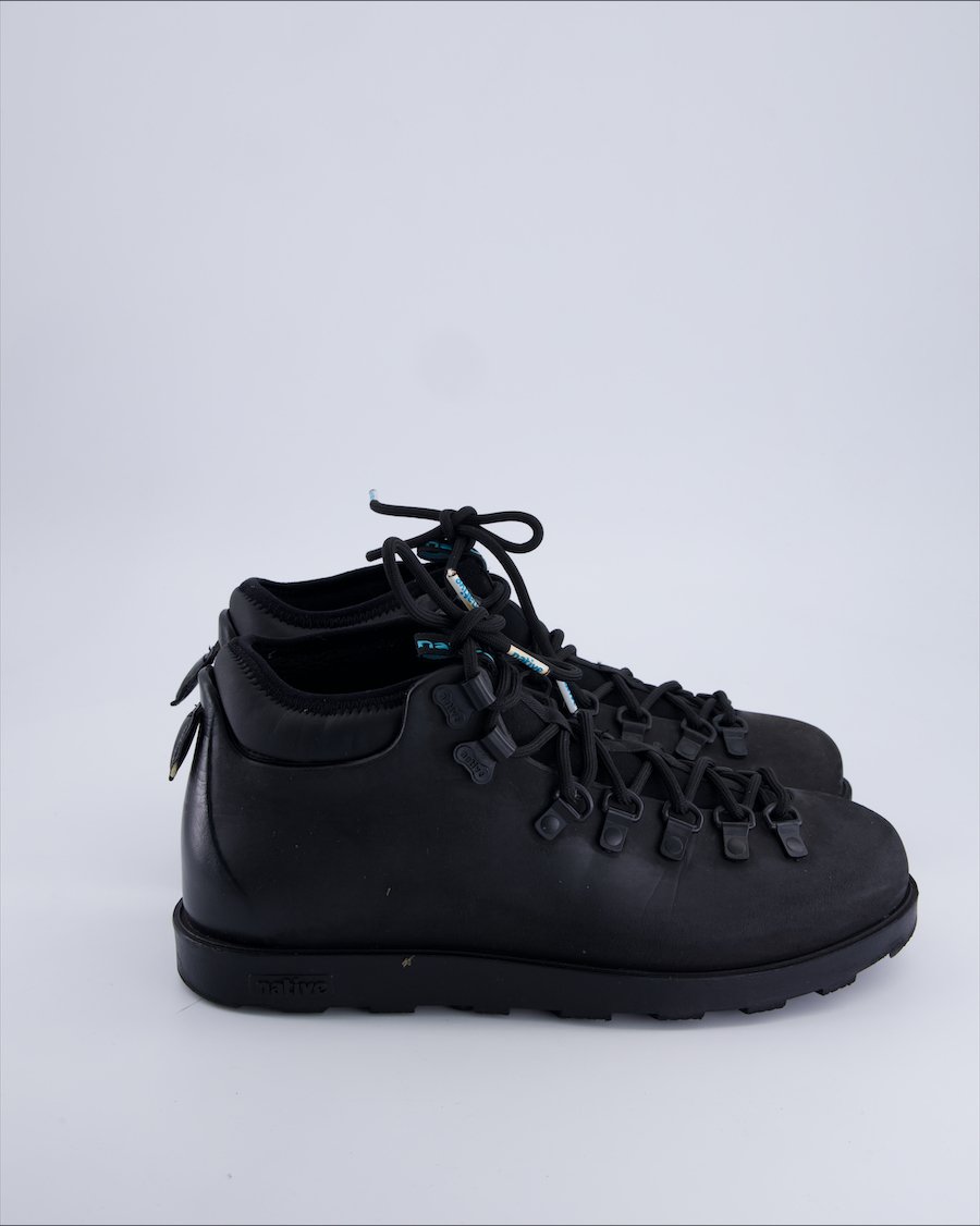 Native Boots Leather Black 42 EU