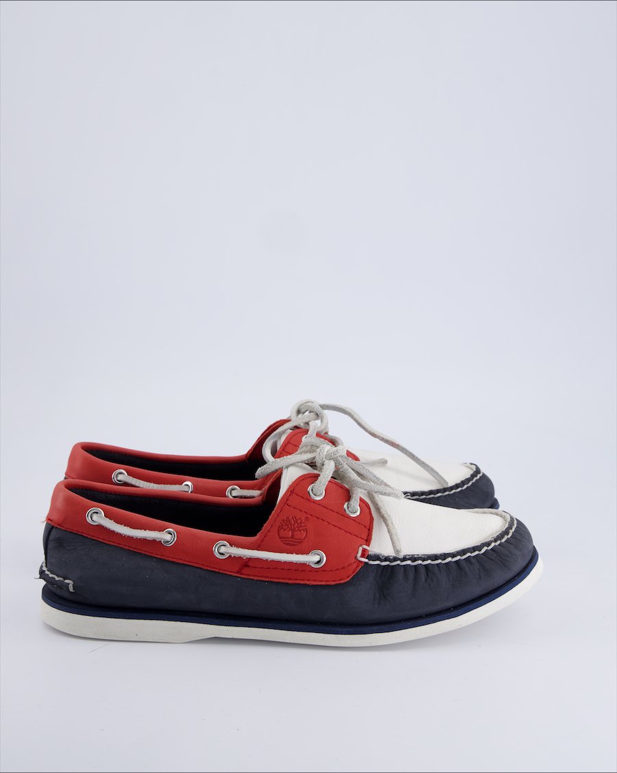 Timberland Lace ups Leather Blue 44 EU