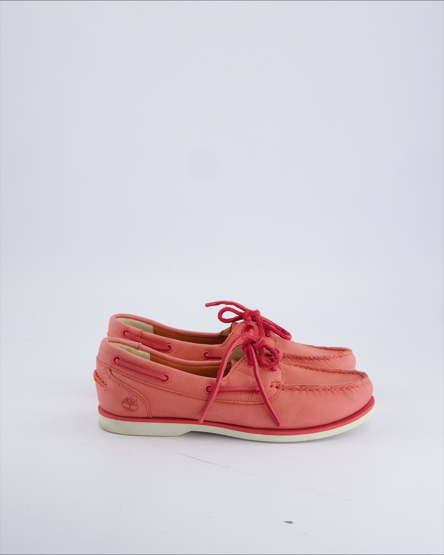 Timberland Lace ups Suede Pink 38 EU