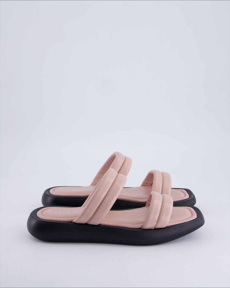 Adequat Paris Sandals Leather Pink 38 EU