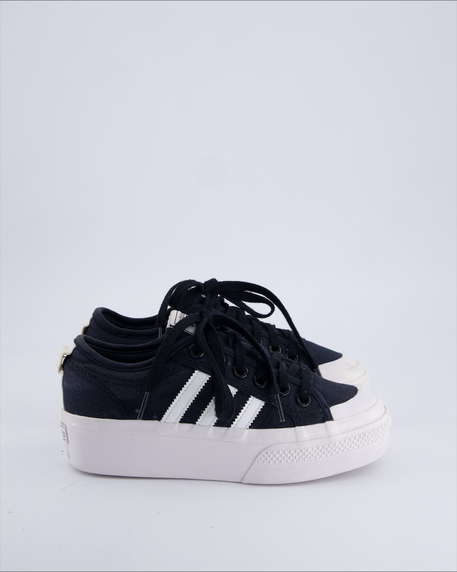 Adidas Nizza Trainers Cloth Black 36.5 EU