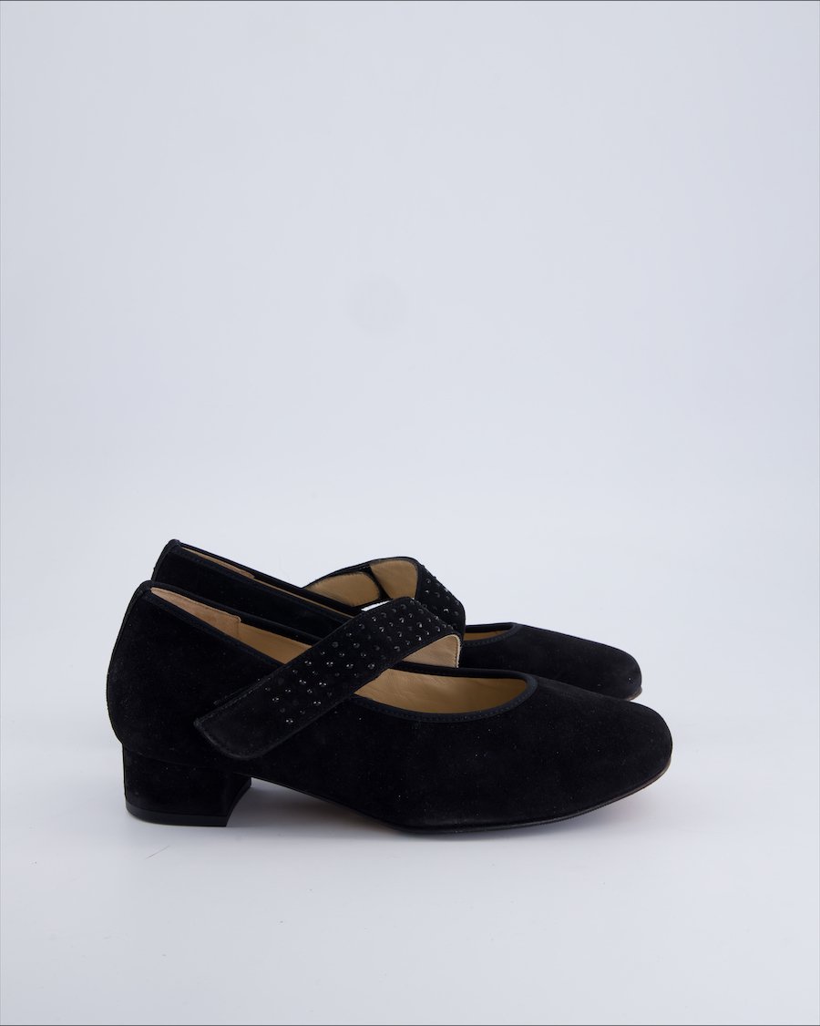 Hassia Heels Suede Black 38 EU