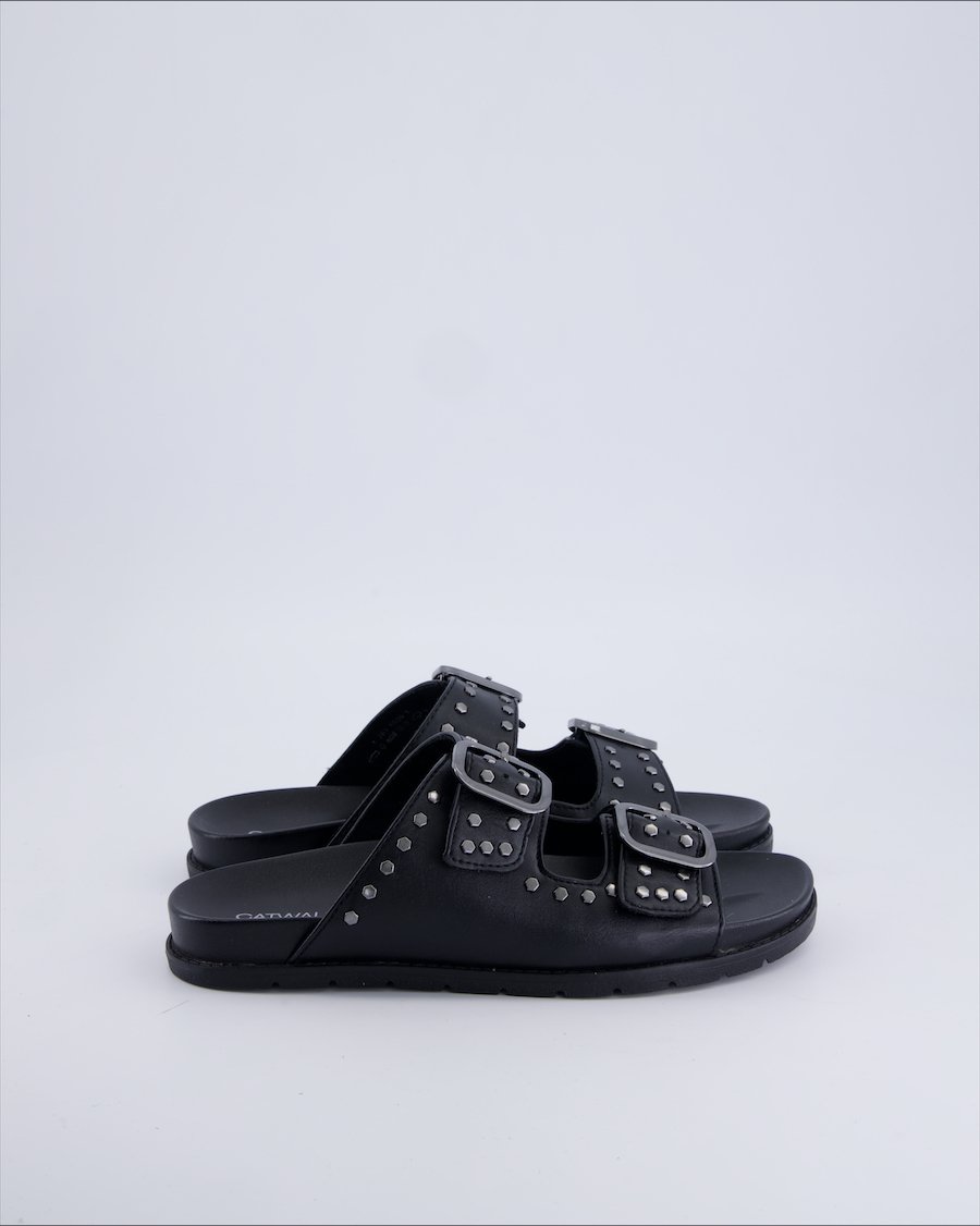Catwalk Sandals Polyurethane Black 38 EU