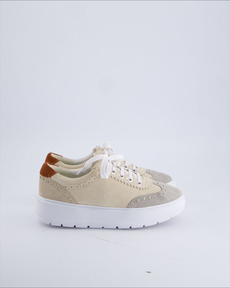 Geox Trainers Suede Beige 37 EU
