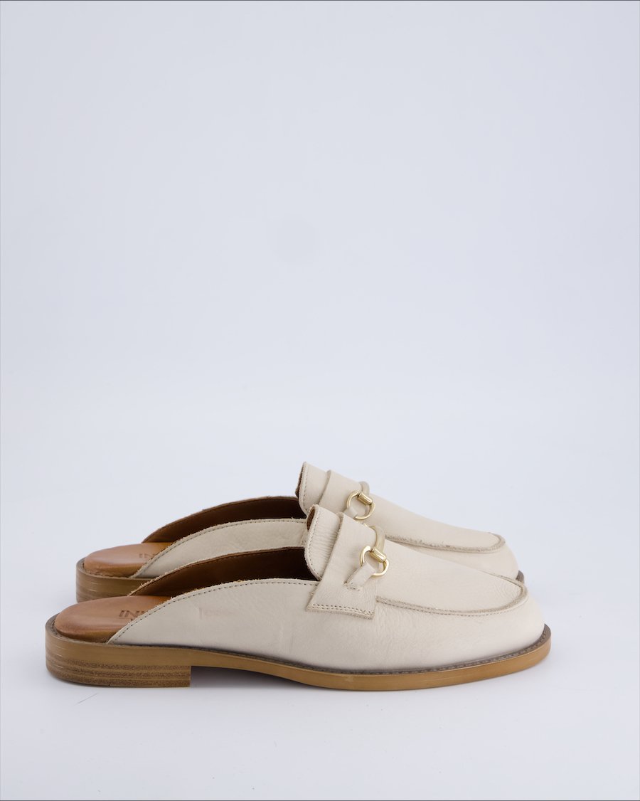 Inuovo Flats Leather Beige 38 EU