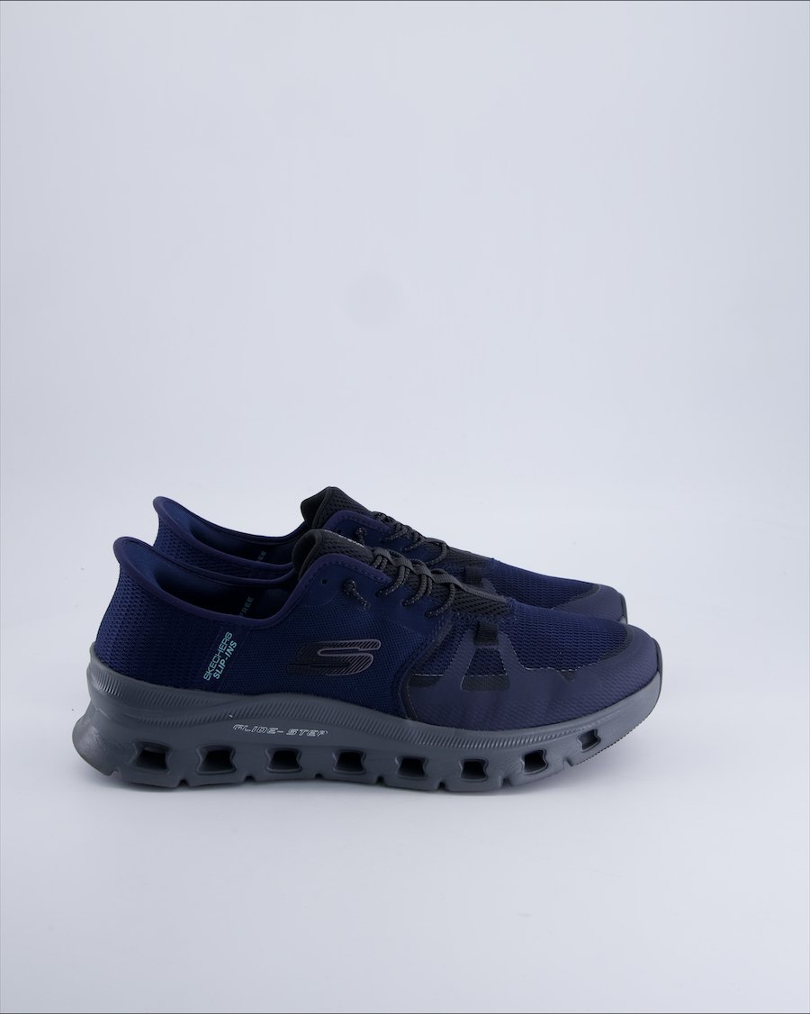 Skechers Low trainers Cloth Blue 44 EU