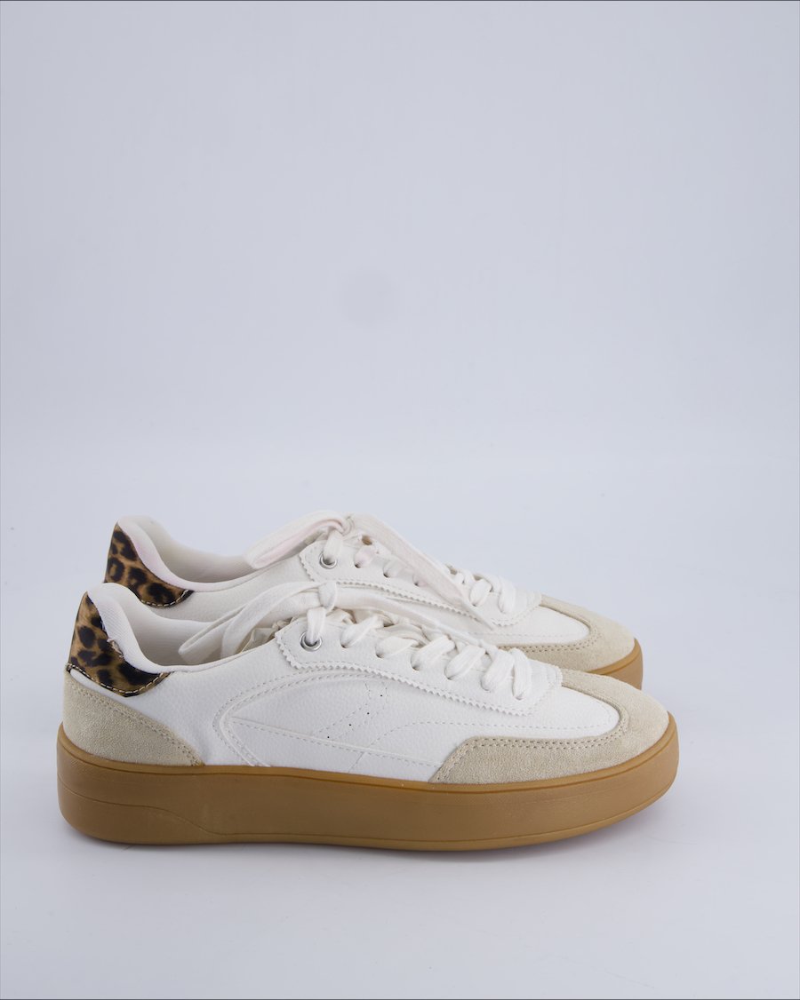 Zara Trainers Leather White 40 EU