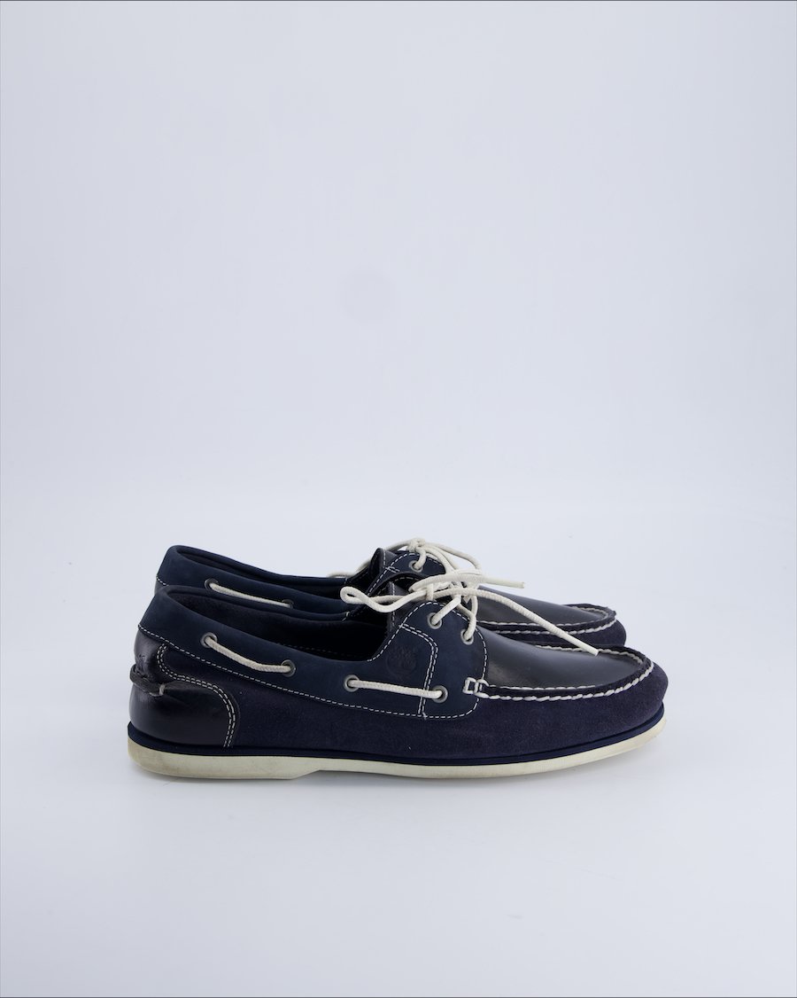 Timberland Lace ups Leather Navy 45.5 EU