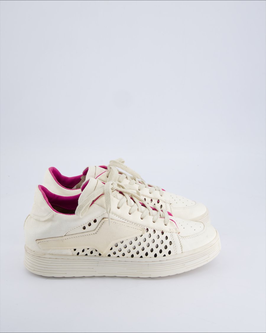 A.s.98 Trainers Leather Beige 40 EU