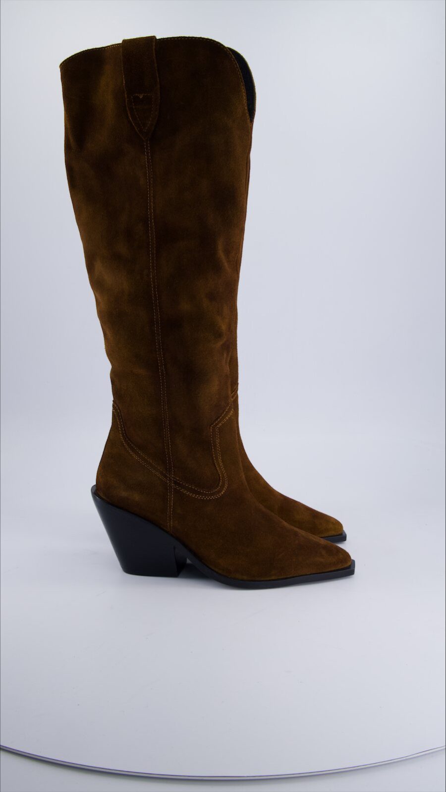 Unbranded Boots Suede Brown 38 EU