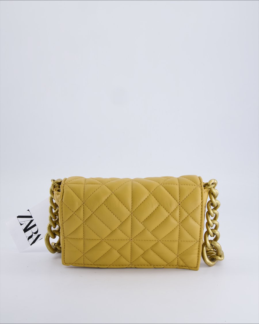Zara Shoulder bags Polyurethane Yellow