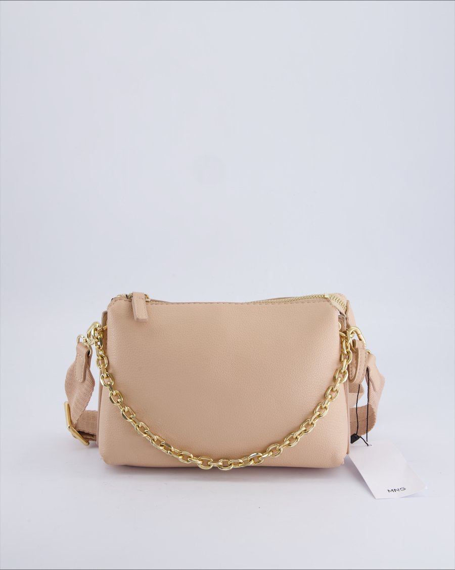 Mango Crossbody bags Polyurethane Pink