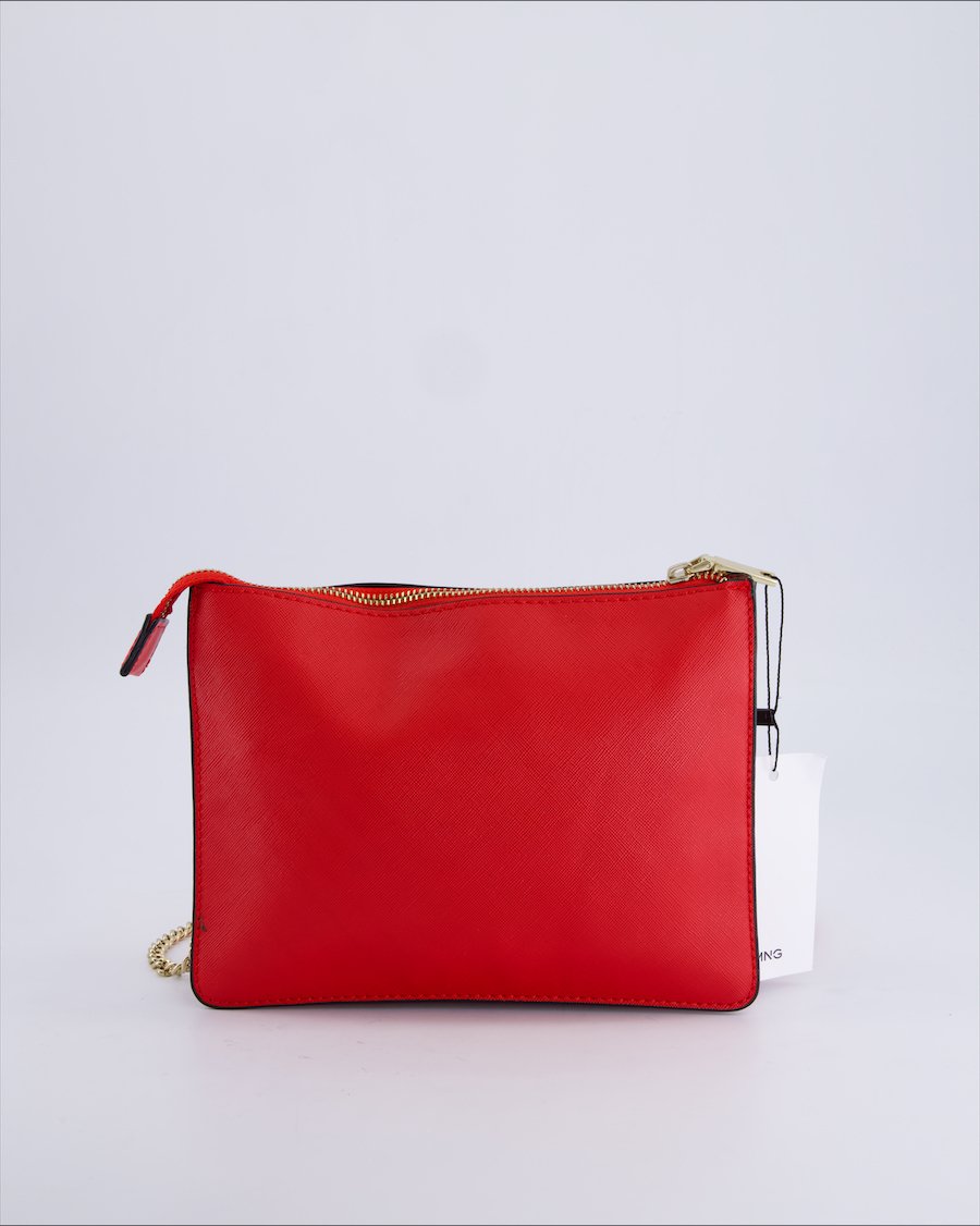 Mango Crossbody bags Polyurethane Red