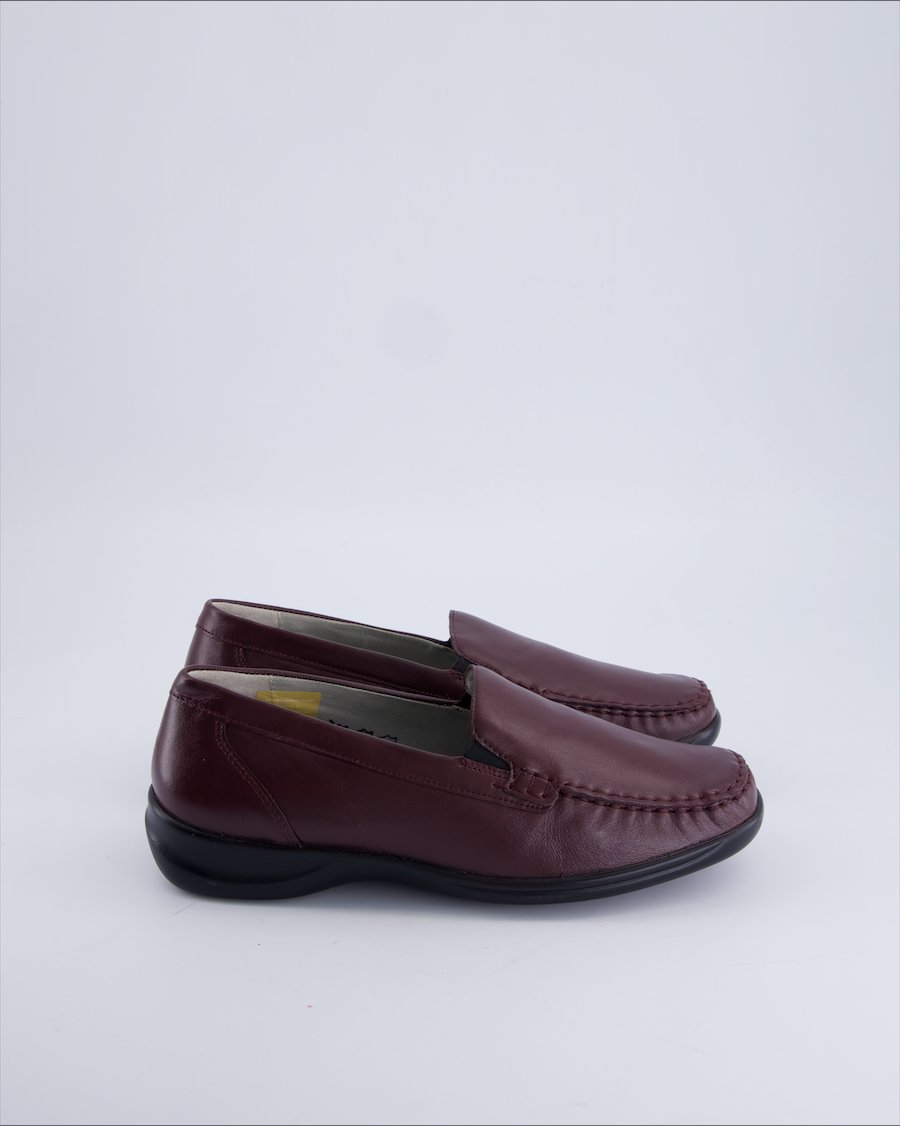 Waldlaufer Flats Leather Burgundy 40.5 IT