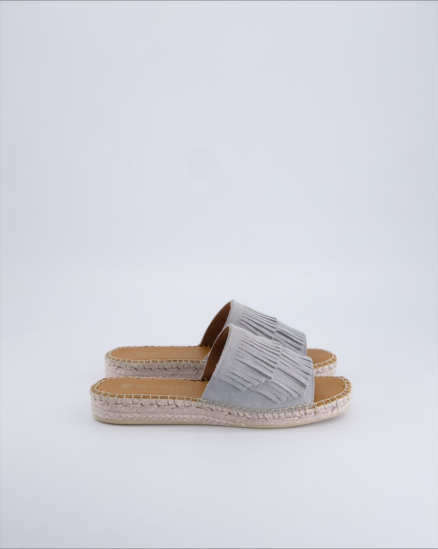 Hey Marly Sandals Suede Grey 38 EU