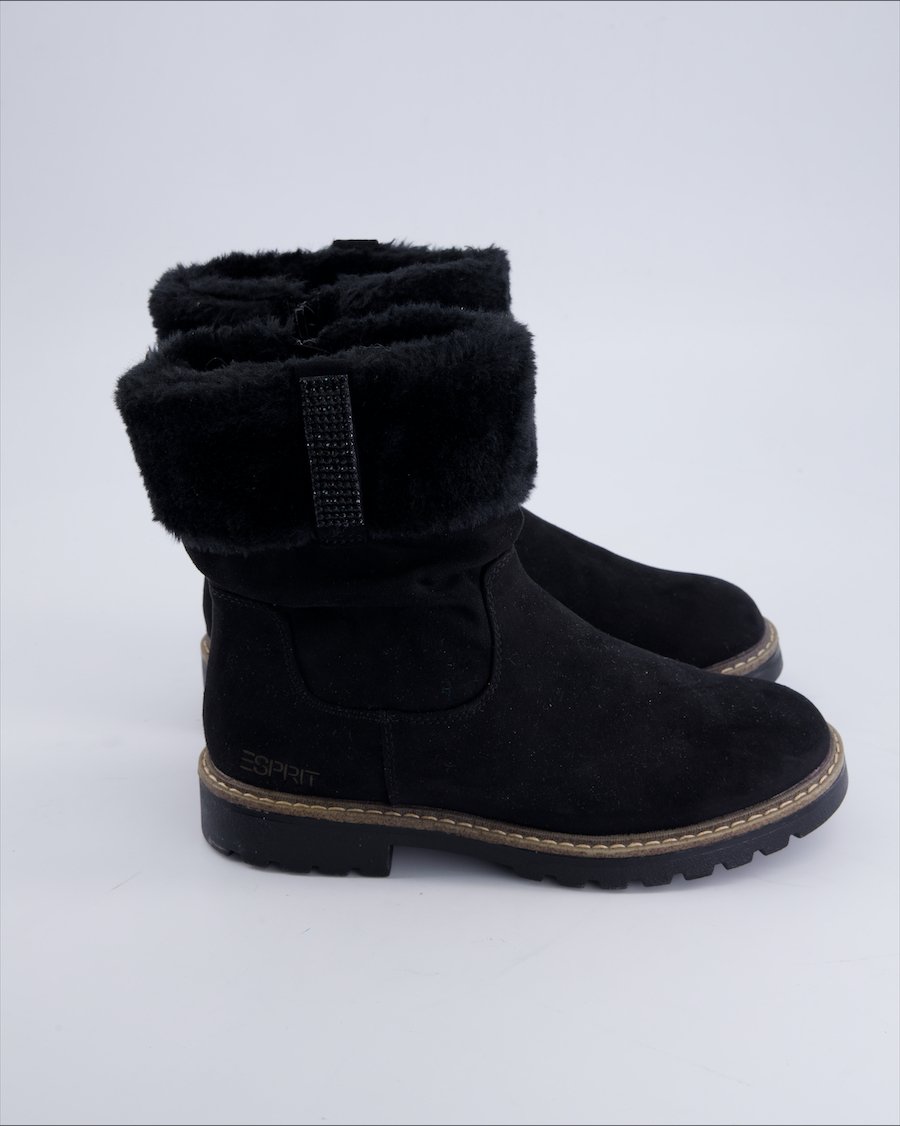 Esprit Ankle boots Suede Black EU 34
