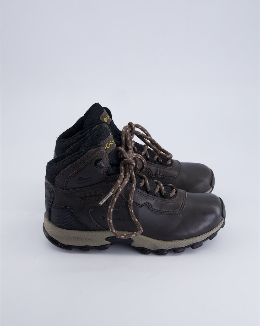 Columbia Lace-up trainers Leather Anthracite 34 EU