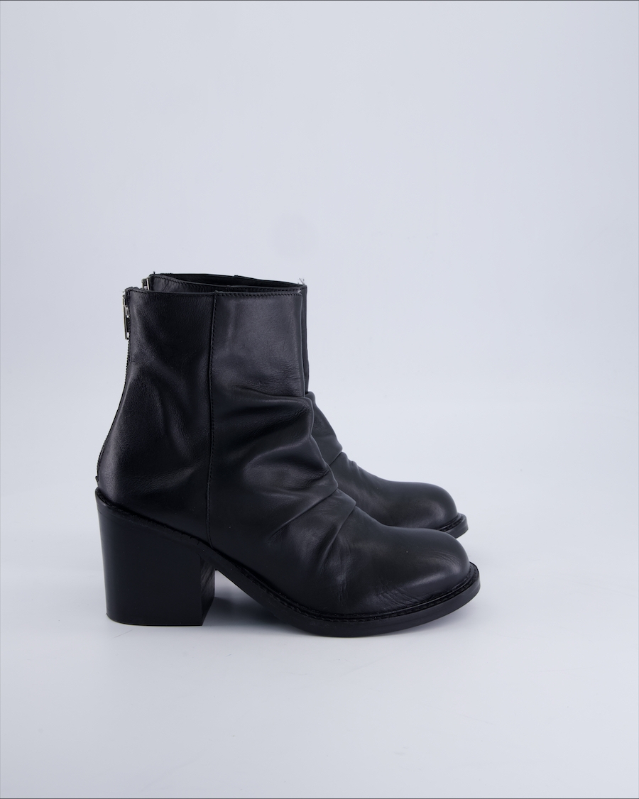Bata Ankle Boots Leather Black 37 EU
