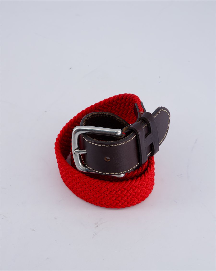Hackett London Belts Cloth Red 75 cm