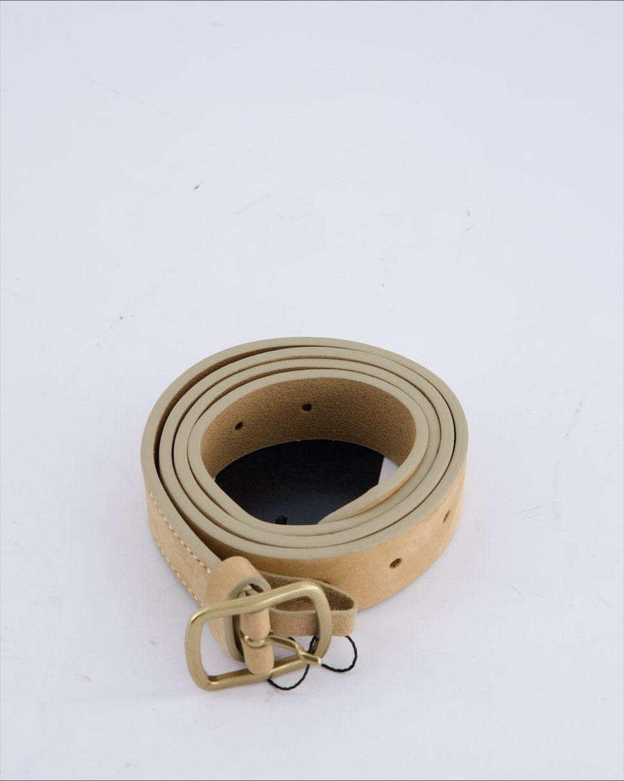 Marc O'polo Belts Cow Leather Ecru 85 cm
