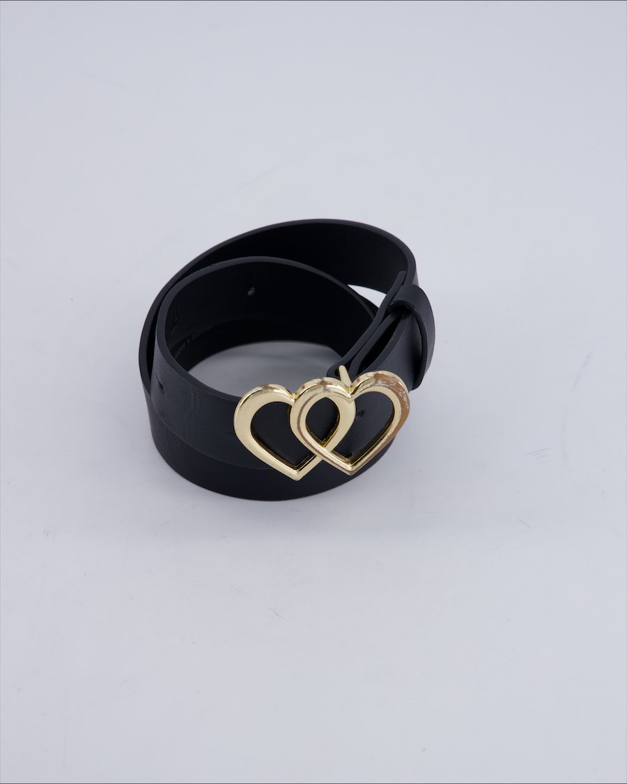 H&m Belt Polyrethane Black 70 cm