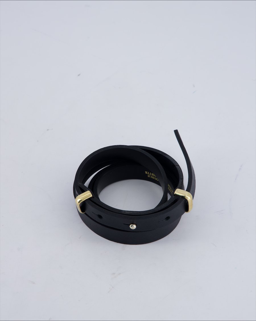 Printemps Leather Leather Black 85 cm