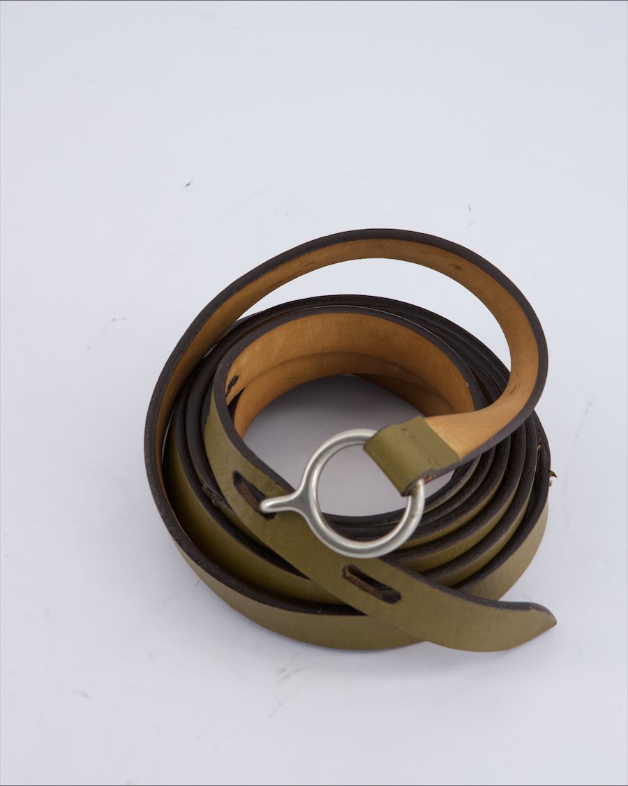 Fratelli Rossetti Belts Leather Green XXL International