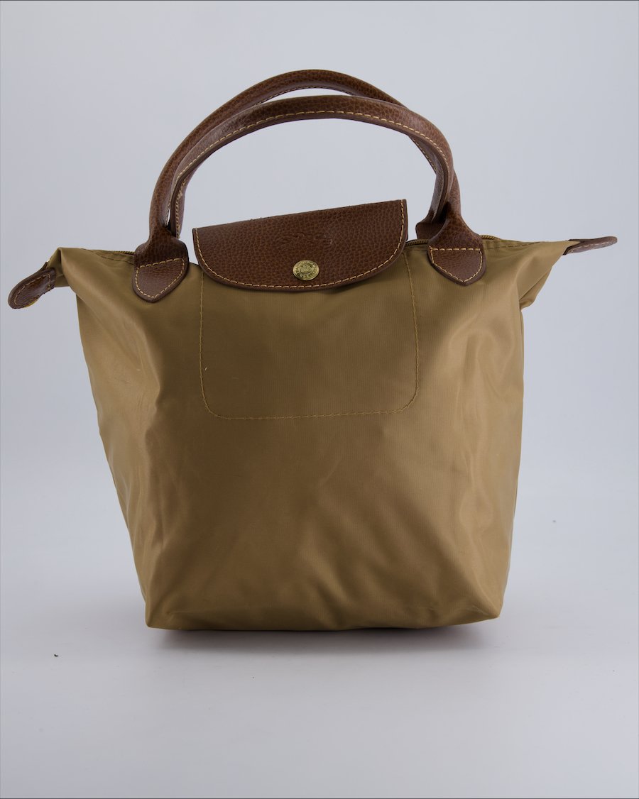 Longchamp Handbags Cloth Brown