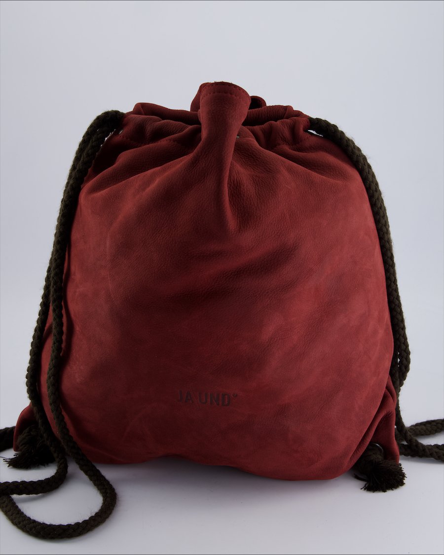 JAUND Backpacks Leather Burgundy