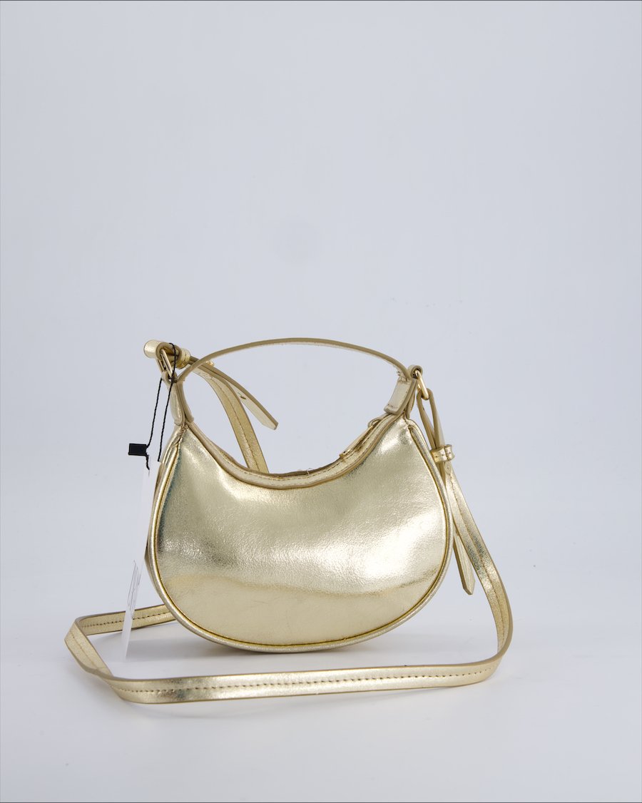 Zara Mini bags Polyurethane Gold