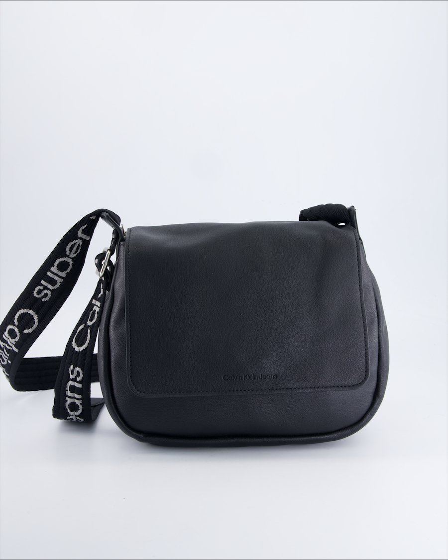 Calvin Klein Jeans Crossbody bags Leather Black