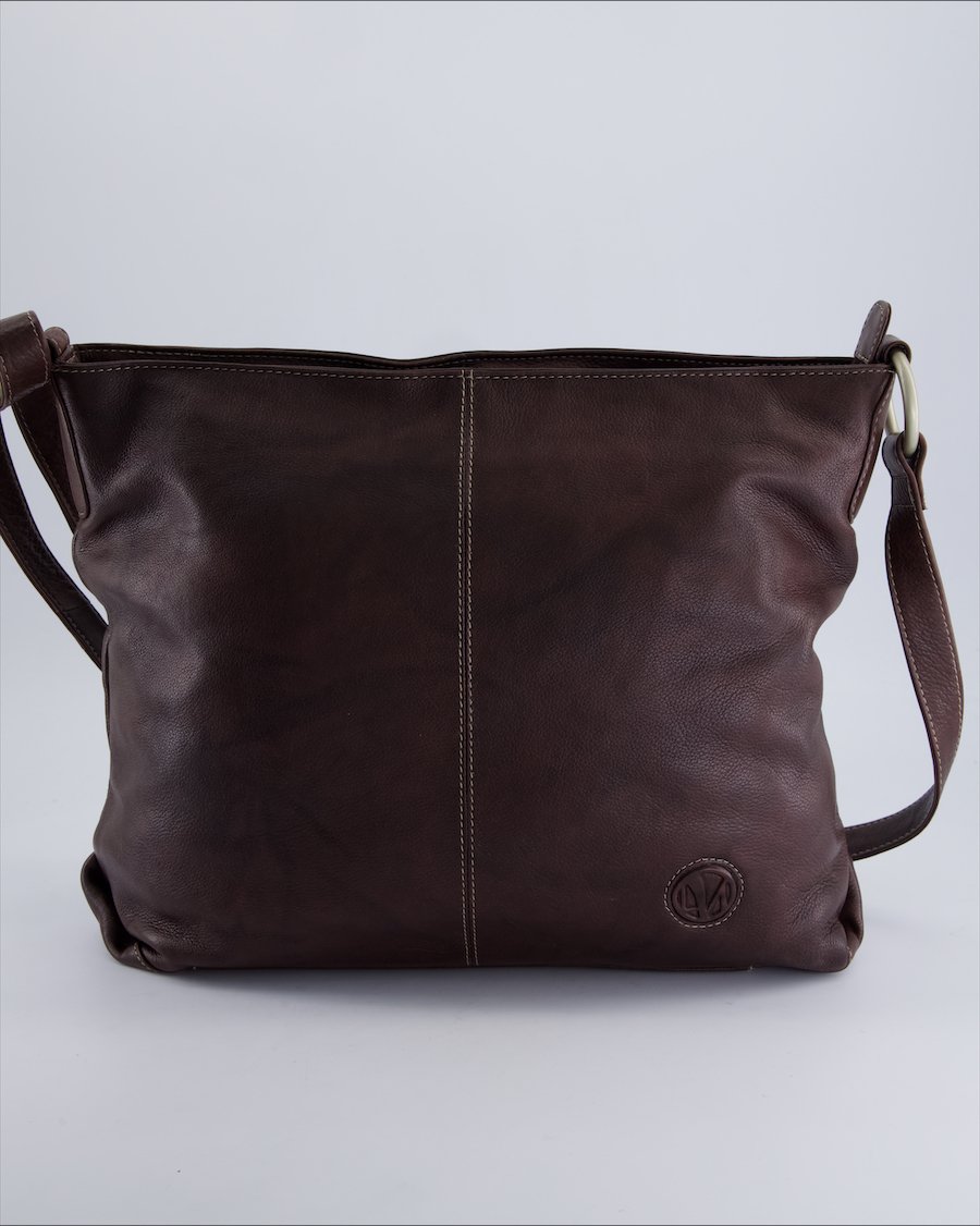 Unbranded Crossbody bags Leather Burgundy
