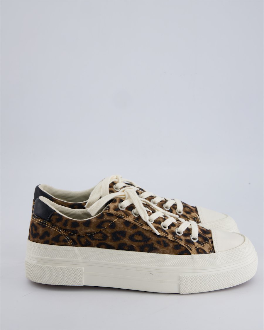 Bershka Trainers Cloth Brown 38 EU