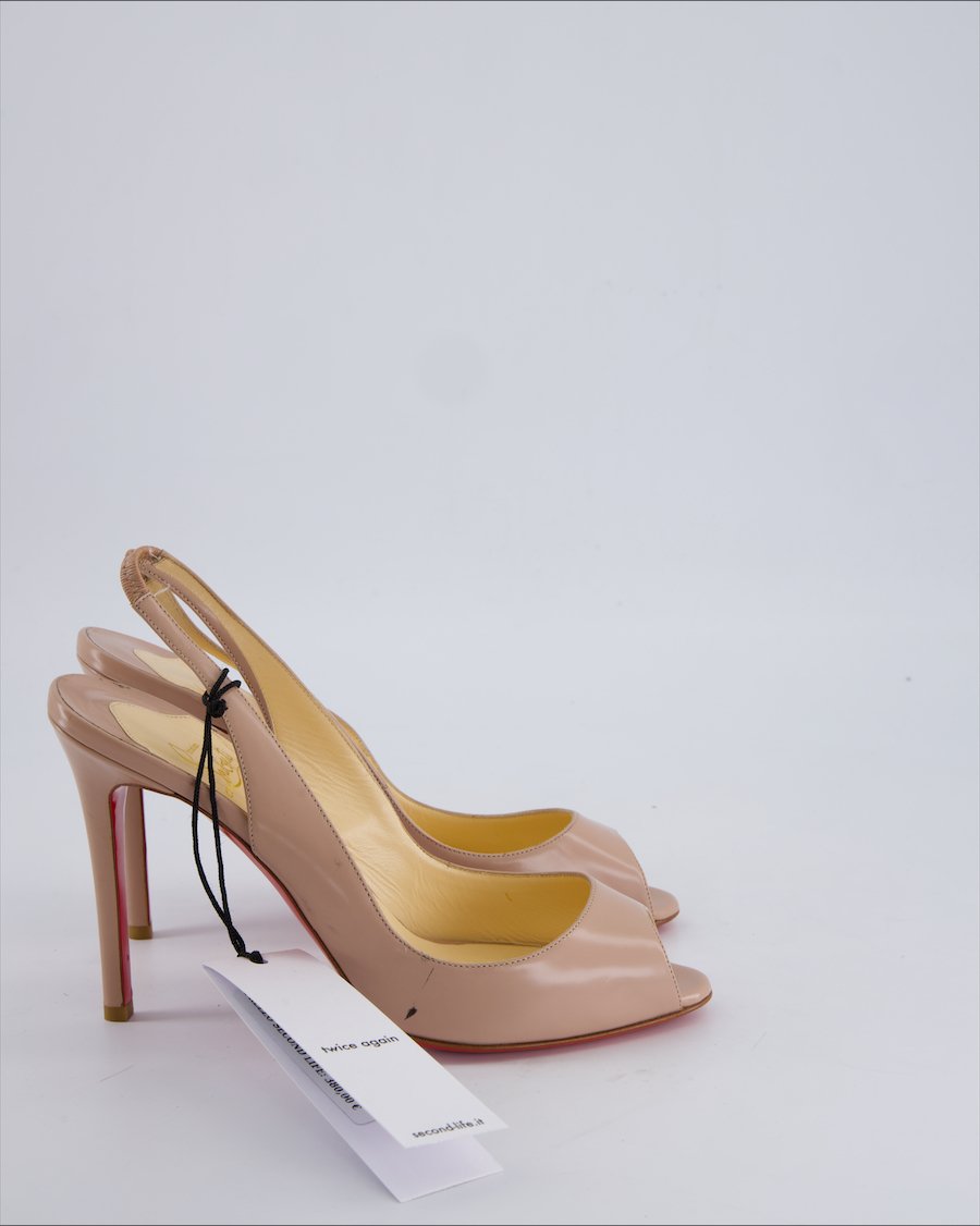 Christian Louboutin Heels Leather Pink 39 EU